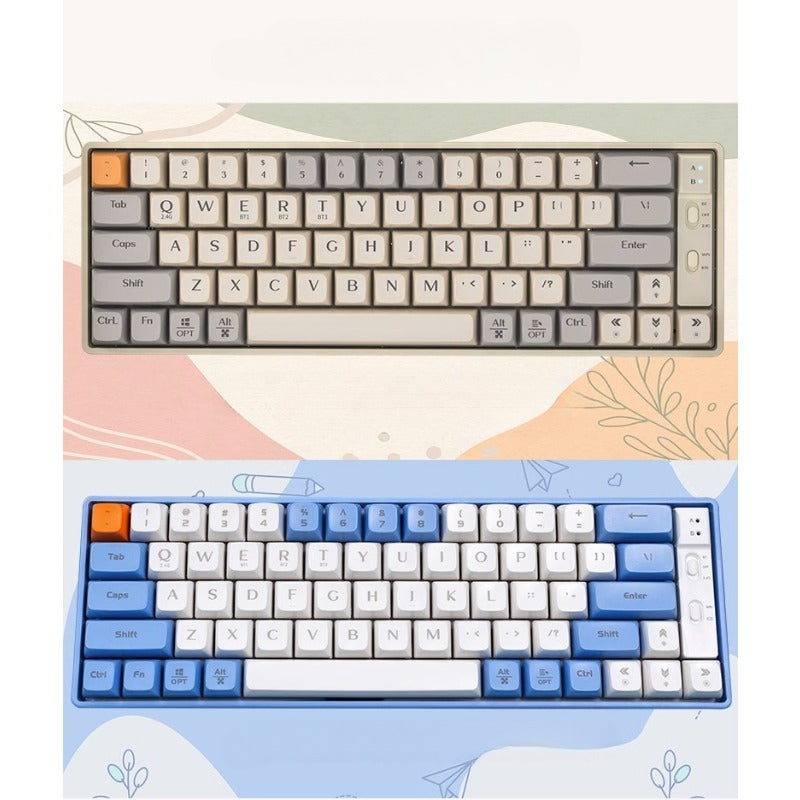GK65 wireless 2.4g Bluetooth mechanical keyboard, computer notebook wired game competitive wholesale keyboard