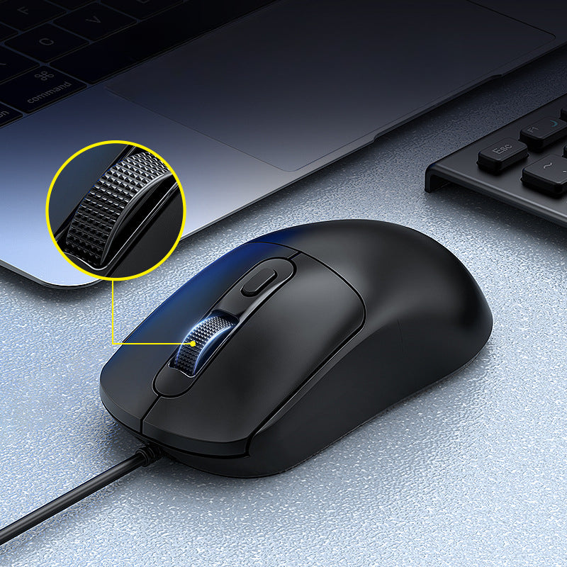 Thunder Wolf G580 Game Mouse Business Office General Wired Simple Advanced Sense Shit King Mouse