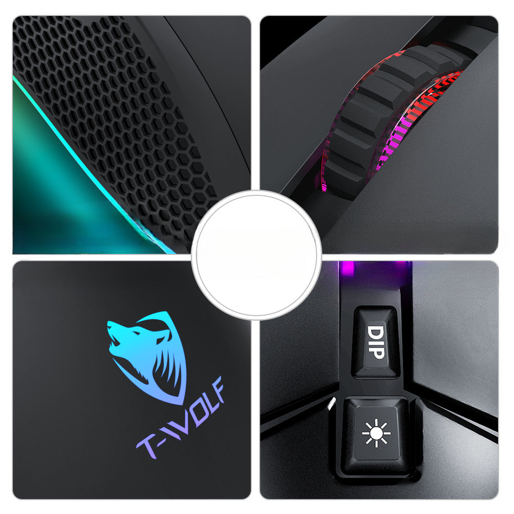 G590 gaming e-sports mouse RGB marquee e-sports mechanical computer office mouse