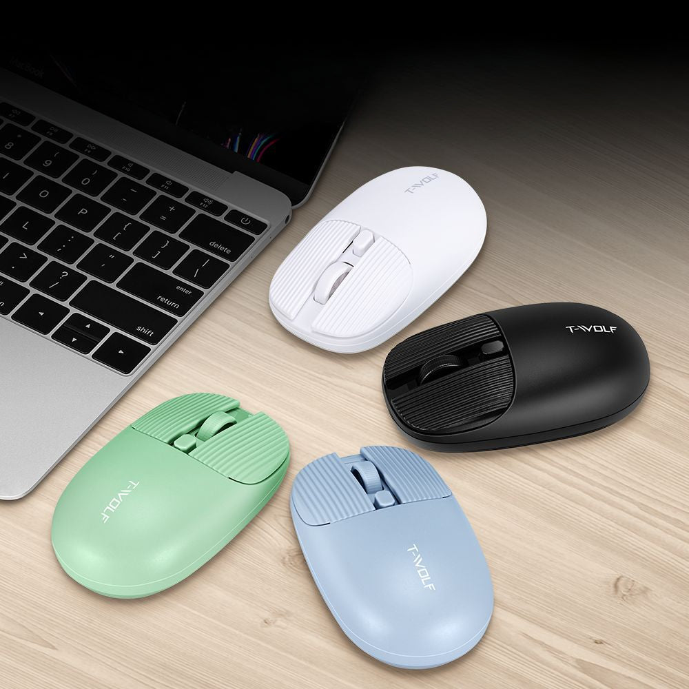 Q19 wireless mouse fashion girl colorful cute cobblestone silent office business cute little mouse