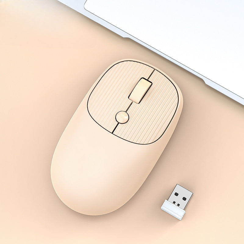 Q19 Wireless Bluetooth Mouse Display Power Macaron Color USB Private Model New Product