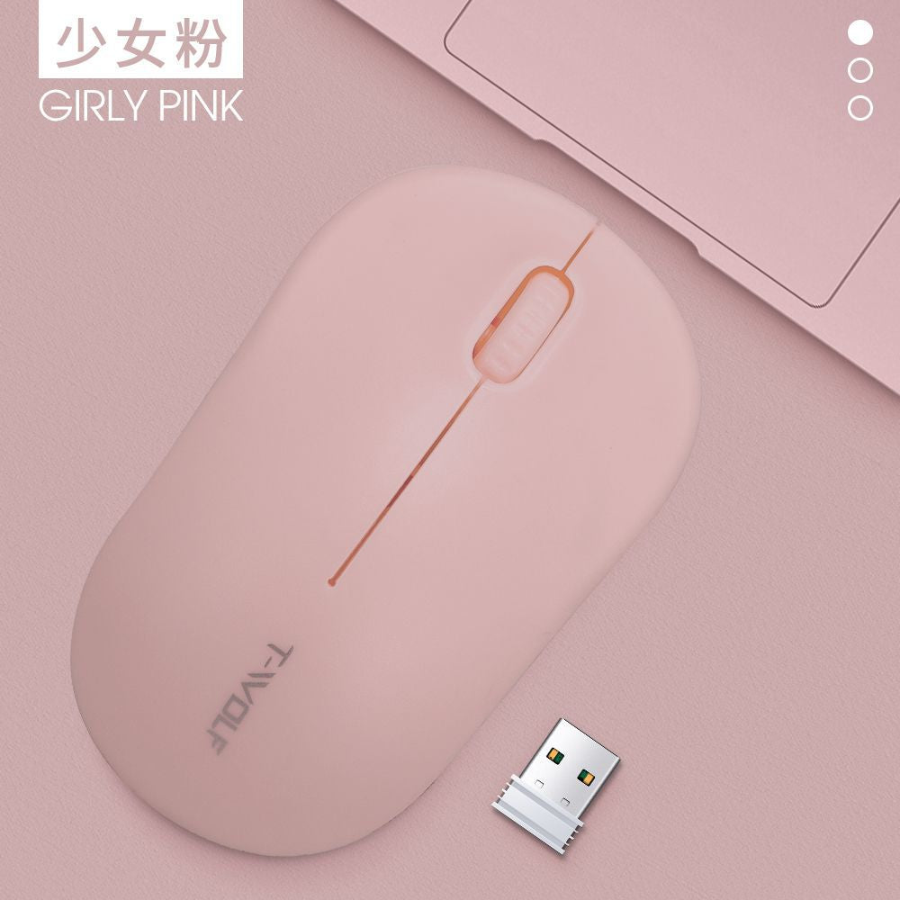 Q4 Wireless mouse is suitable for Huawei phablet, laptop, silent mouse, small battery model