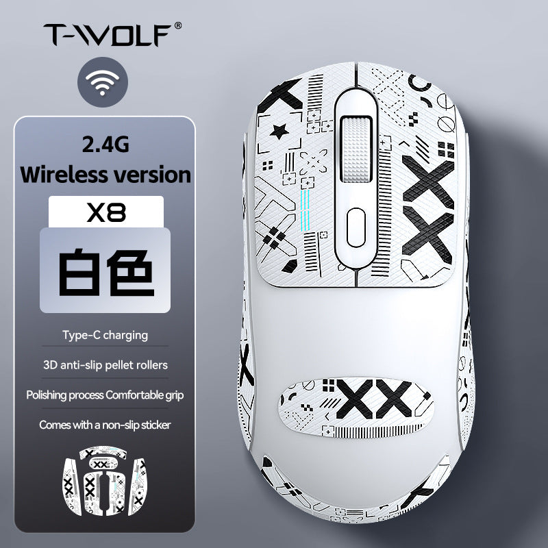 X8 wireless bluetooth mouse charging game office luminous hot-selling