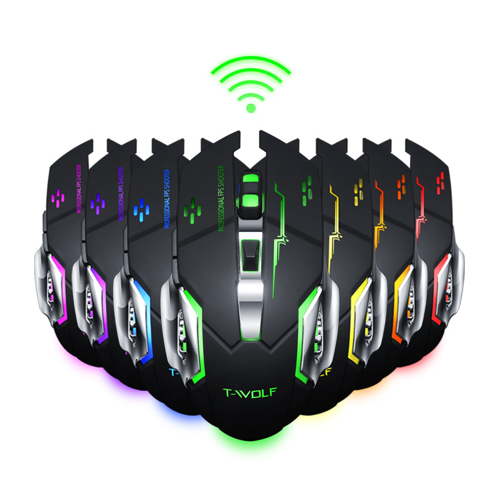 Q13 fashion wireless charging mouse 2.4G factory