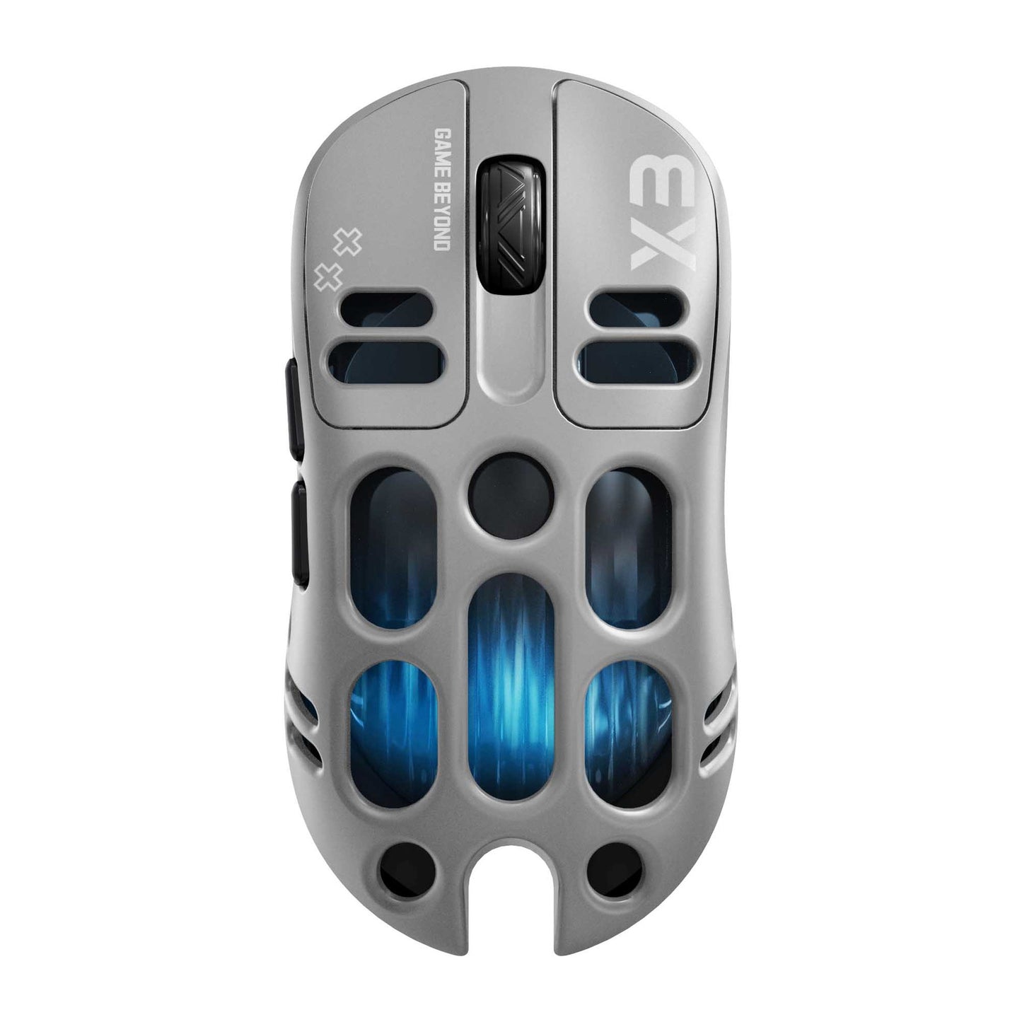X3 three-mode mouse mechanical high-end competitive hollow game lightweight ergonomics RGB marquee