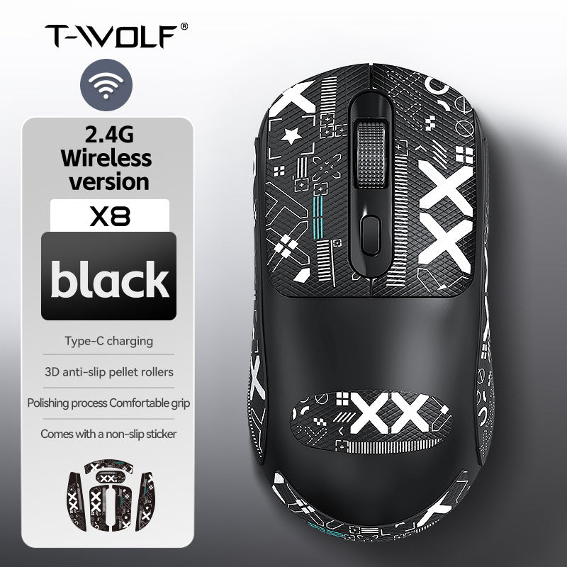 X8 wireless bluetooth mouse charging game office luminous hot-selling