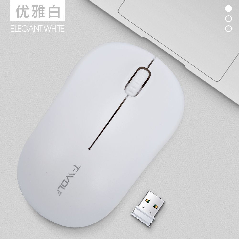 Q4 Wireless mouse is suitable for Huawei phablet, laptop, silent mouse, small battery model