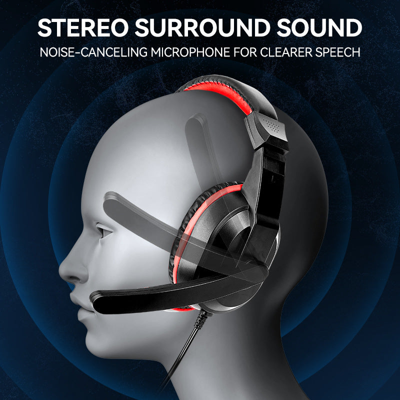 Cost-effective TF240 keyboard, mouse, earphones, mouse pad, four-piece set, luminous game keyboard and mouse