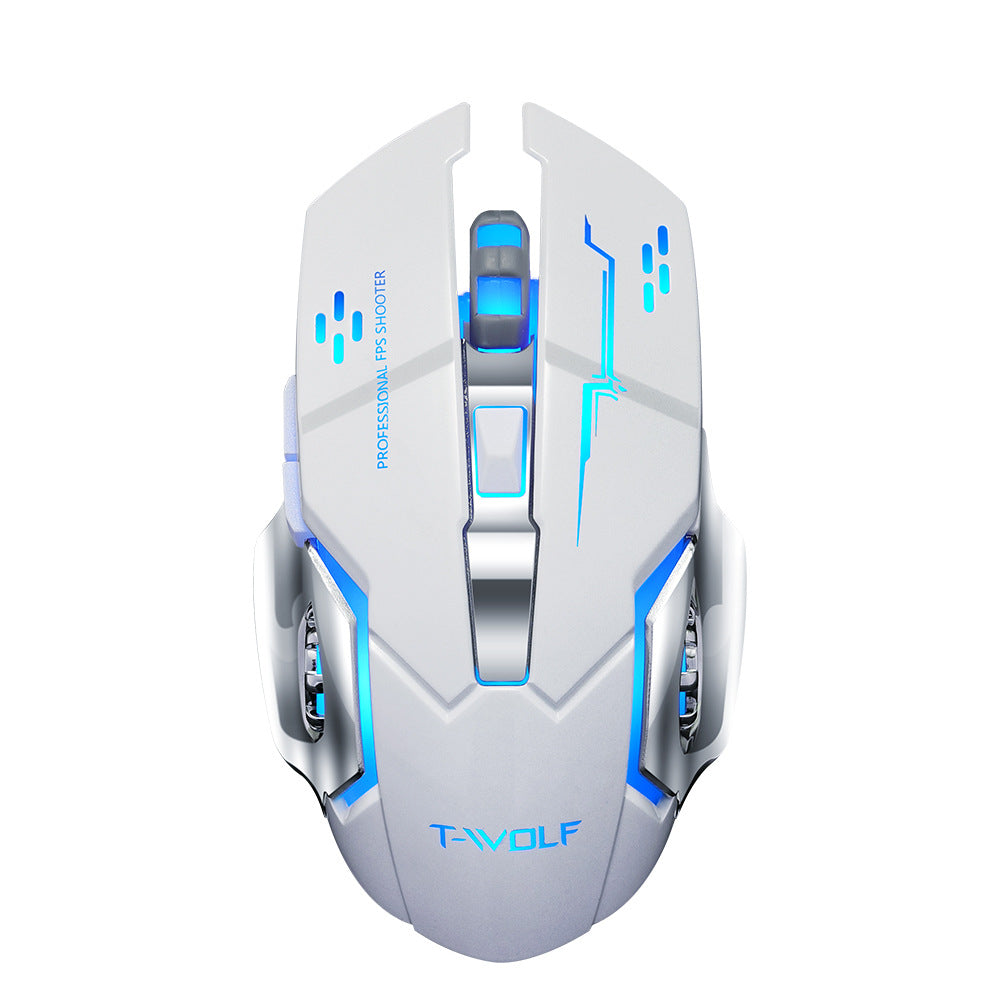 Q13 charging wireless game mouse luminous mechanical mouse mouse