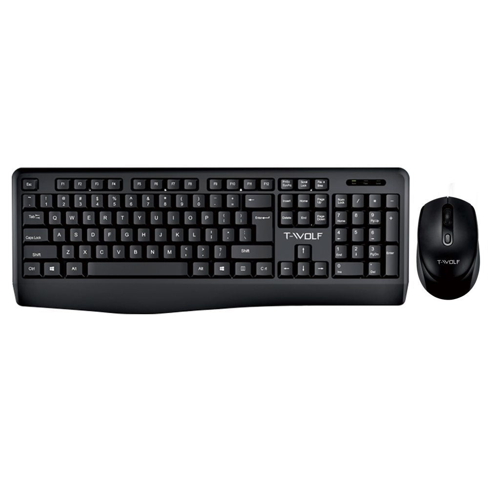 Wireless Keyboard Mouse Kit Portable Cheap Cost Effective Laptop Desktop Computer