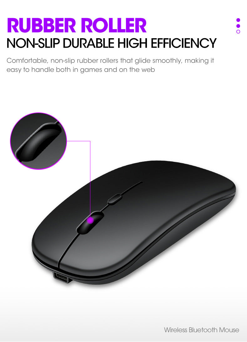 X1 wireless mouse Bluetooth dual-mode charging silent mouse computer notebook office optical mouse