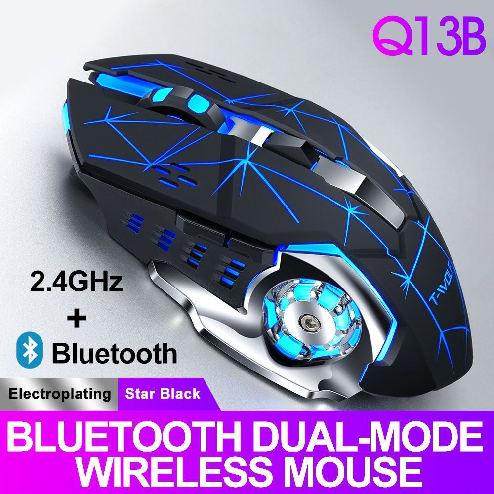 Q13 charging wireless game mouse luminous mechanical mouse mouse