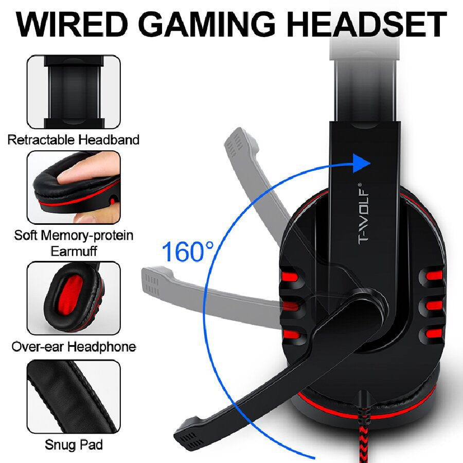 TF800 keyboard and mouse set, earphone four-piece set, game digital luminous Russian, Amazon, Spain