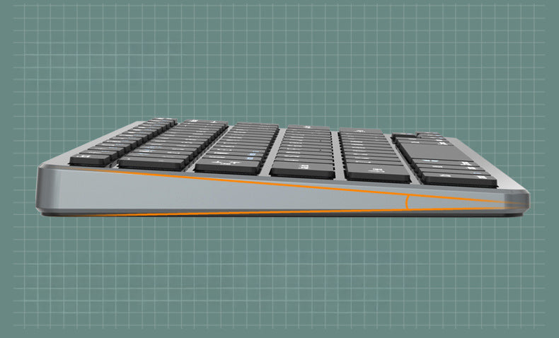 Wireless keyboard and mouse set 2.4g scissor foot office laptop keyboard bluetooth silent keyboard and mouse set