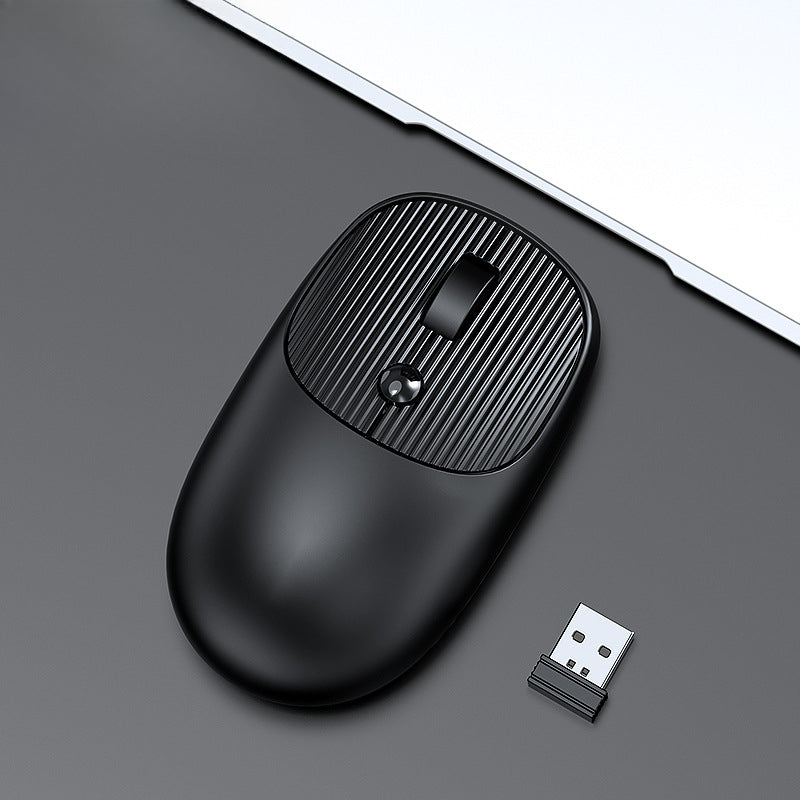 Q19 Wireless Bluetooth Mouse Display Power Macaron Color USB Private Model New Product