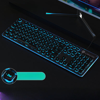LT600 wireless silent film keyboard and mouse set desktop notebook game competitive office keyboard mouse