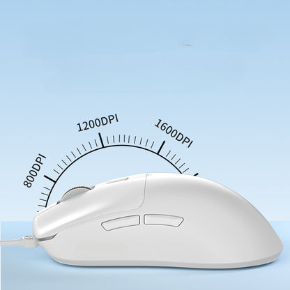 T6 mouse mute three-mode computer notebook desktop mouse portable durable office optical wired mouse