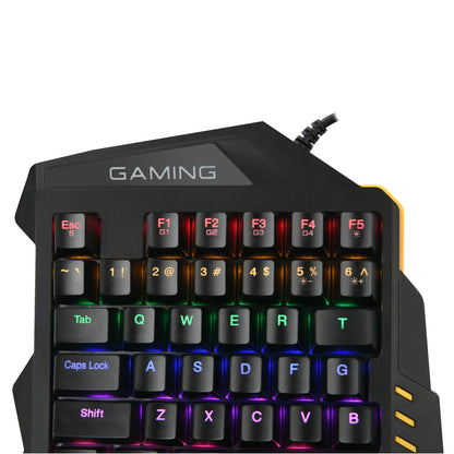 Single-handed keyboard K50