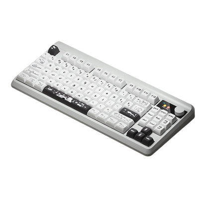 YK830 Keyboard 87Pro mechanical keyboard three-mode wireless bluetooth high-value e-sports game mechanical keyboard kit