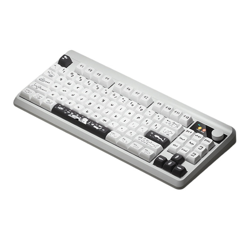 YK830 Keyboard 87Pro mechanical keyboard three-mode wireless bluetooth high-value e-sports game mechanical keyboard kit