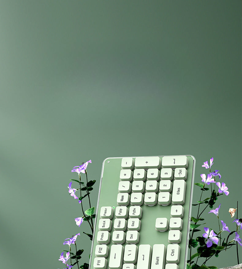 L1 mechanical feel silent wireless keyboard desktop notebook e-sports game office backlit wired keyboard