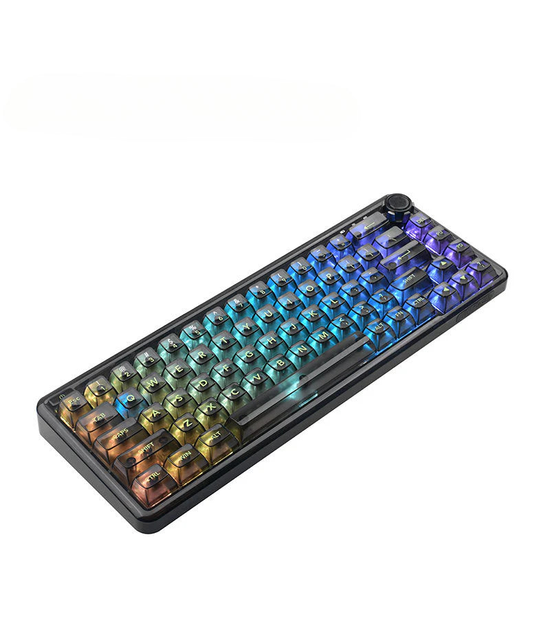 GK002 High-transparency fog-transparent matte transparent keycaps