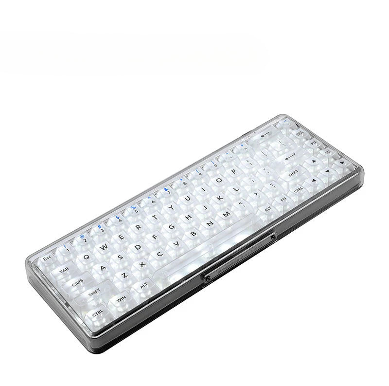 GK002 High-transparency fog-transparent matte transparent keycaps