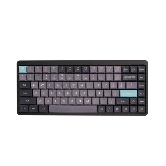 YK75 three-mode mechanical low axis keyboard 84 keys portable office game notebook tablet wireless keyboard