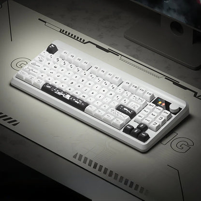 YK830 Keyboard 87Pro mechanical keyboard three-mode wireless bluetooth high-value e-sports game mechanical keyboard kit