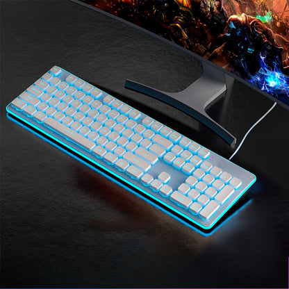 L1 mechanical feel silent wireless keyboard desktop notebook e-sports game office backlit wired keyboard