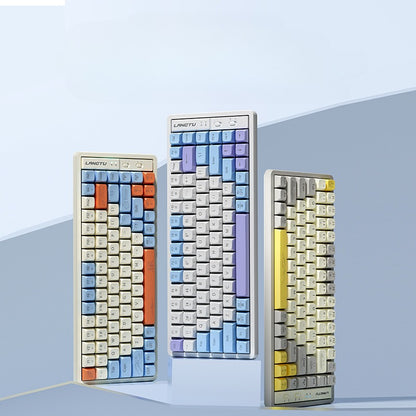 GK65/85/102 Wireless Bluetooth three-mode mechanical keyboard, customized game competitive office keyboard