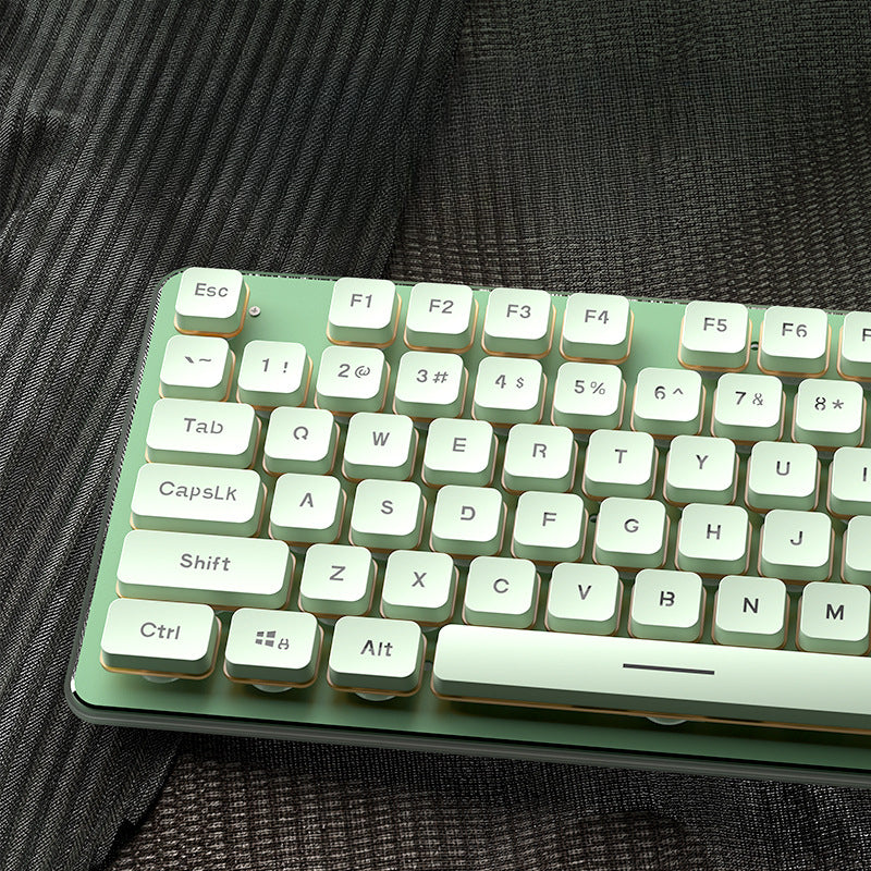 L1 mechanical feel silent wireless keyboard desktop notebook e-sports game office backlit wired keyboard