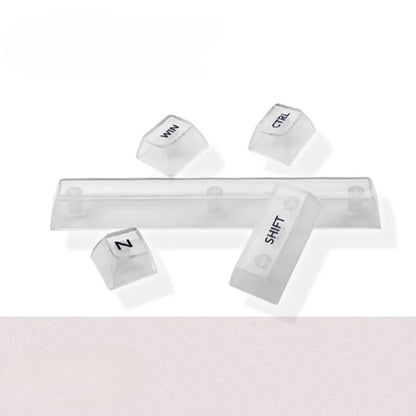 GK002 High-transparency fog-transparent matte transparent keycaps