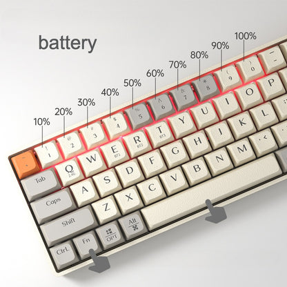GK65 wireless 2.4g Bluetooth mechanical keyboard, computer notebook wired game competitive wholesale keyboard