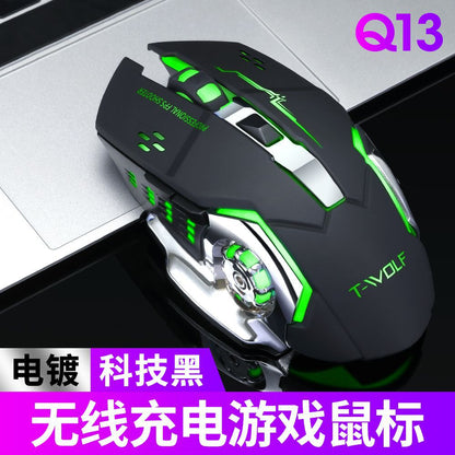Q13 fashion wireless charging mouse 2.4G factory