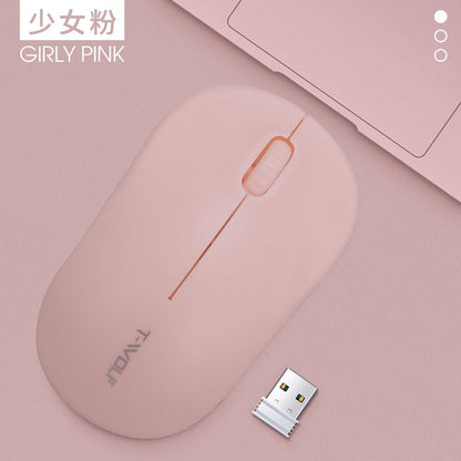 Q4 Wireless mouse is suitable for Huawei phablet, laptop, silent mouse, small battery model