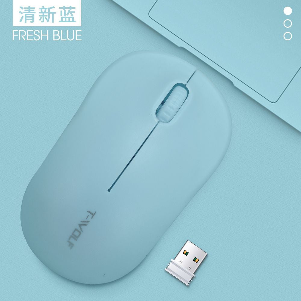 Q4 Wireless mouse is suitable for Huawei phablet, laptop, silent mouse, small battery model