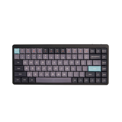 YK75 three-mode mechanical low axis keyboard 84 keys portable office game notebook tablet wireless keyboard