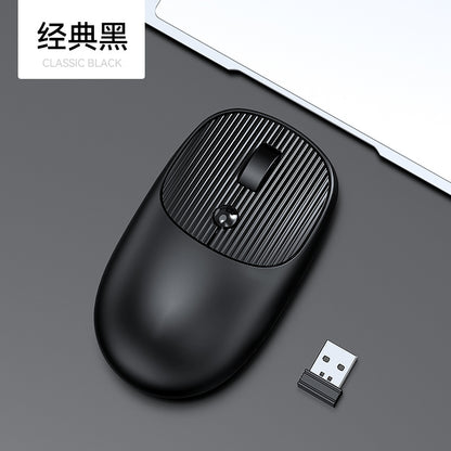 Q19 Wireless Bluetooth Mouse Display Power Macaron Color USB Private Model New Product