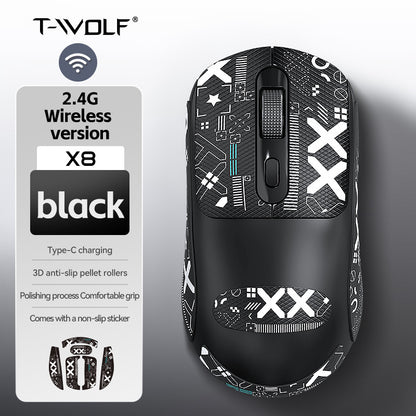X8 wireless bluetooth mouse charging game office luminous hot-selling