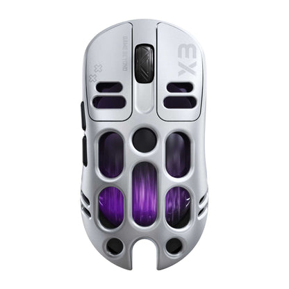 X3 three-mode mouse mechanical high-end competitive hollow game lightweight ergonomics RGB marquee