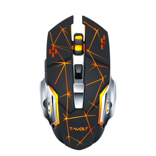 Q13 charging wireless game mouse luminous mechanical mouse mouse