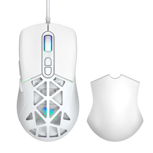 hot selling wired gaming mouse RGB lighting 12800dpi