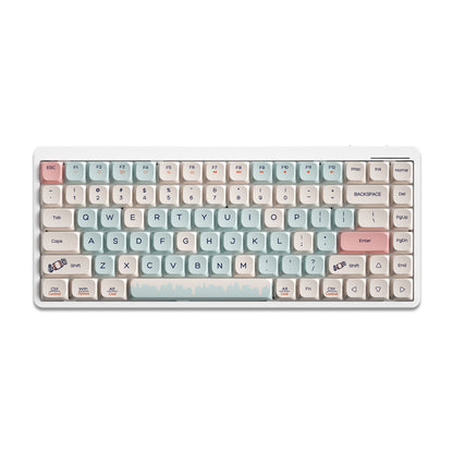 YK75 low axis mechanical keyboard, wireless bluetooth three-mode ultra-thin portable office notebook tablet keyboard