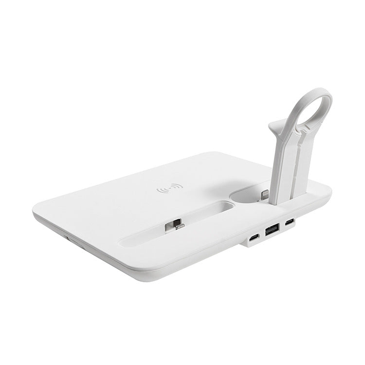 New mobile phone wireless charger, desktop four-in-one wireless charging, watch charging, earphone base five-in-one