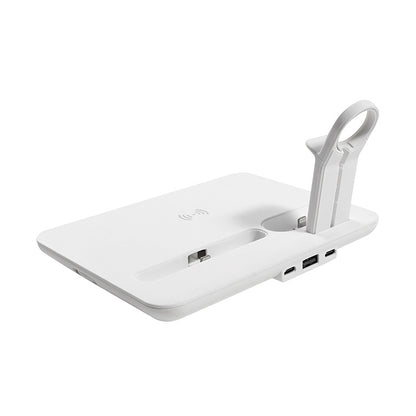 New mobile phone wireless charger, desktop four-in-one wireless charging, watch charging, earphone base five-in-one