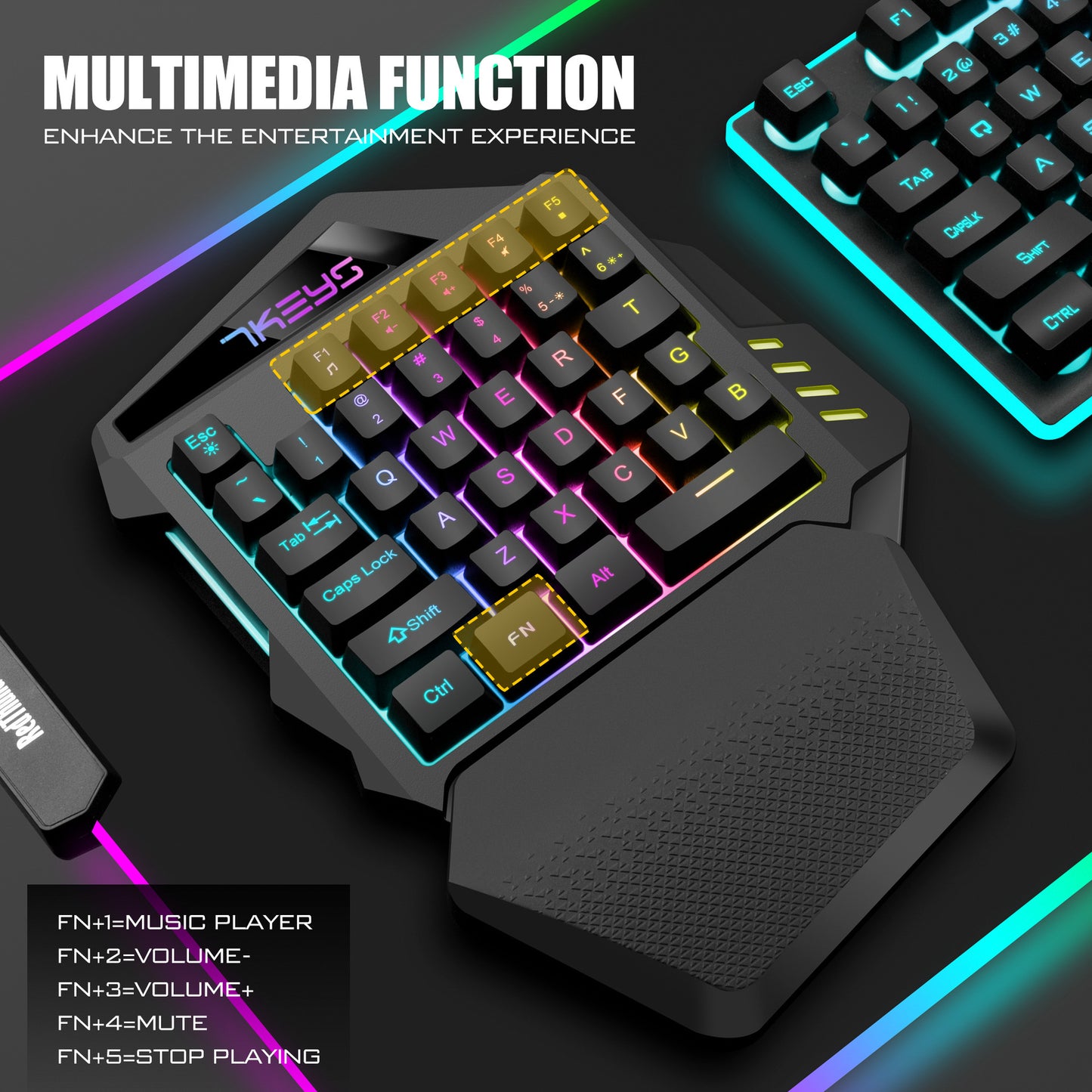 Single-handed keyboard G30-A