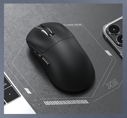 Three-mode wireless mouse lightweight PAW3311 e-sports game Bluetooth notebook with sticker