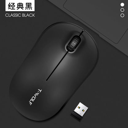 Q4 Wireless mouse is suitable for Huawei phablet, laptop, silent mouse, small battery model