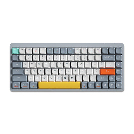 YK75 low axis mechanical keyboard, wireless bluetooth three-mode ultra-thin portable office notebook tablet keyboard